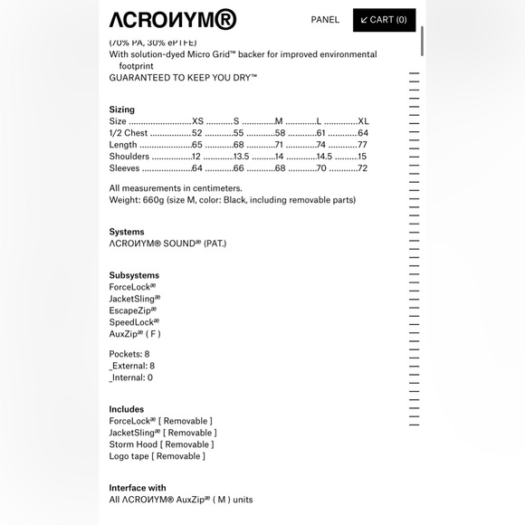 ACRONYM GORETEX J16-GT JACKET - Picture 6 of 11